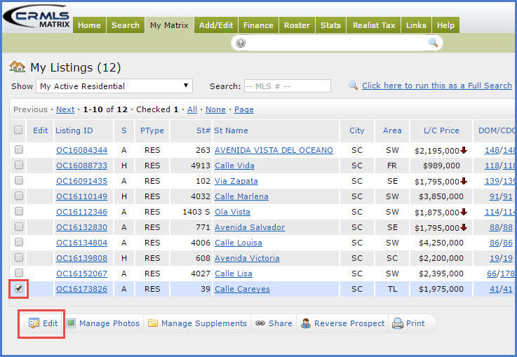 What is HOLD Status? CRMLS Knowledgebase