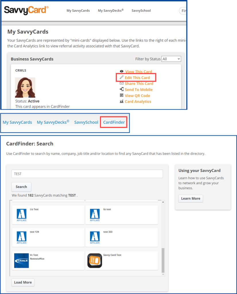 savvycard-how-to-set-up-and-share-your-savvycard-crmls-knowledgebase