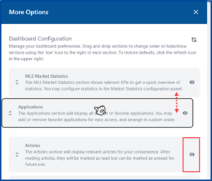 CRMLS REcore Dashboard Guide - CRMLS Knowledgebase