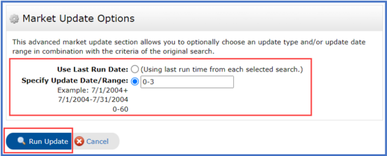 Matrix: Perform a Market Update on Your Search Results - CRMLS ...