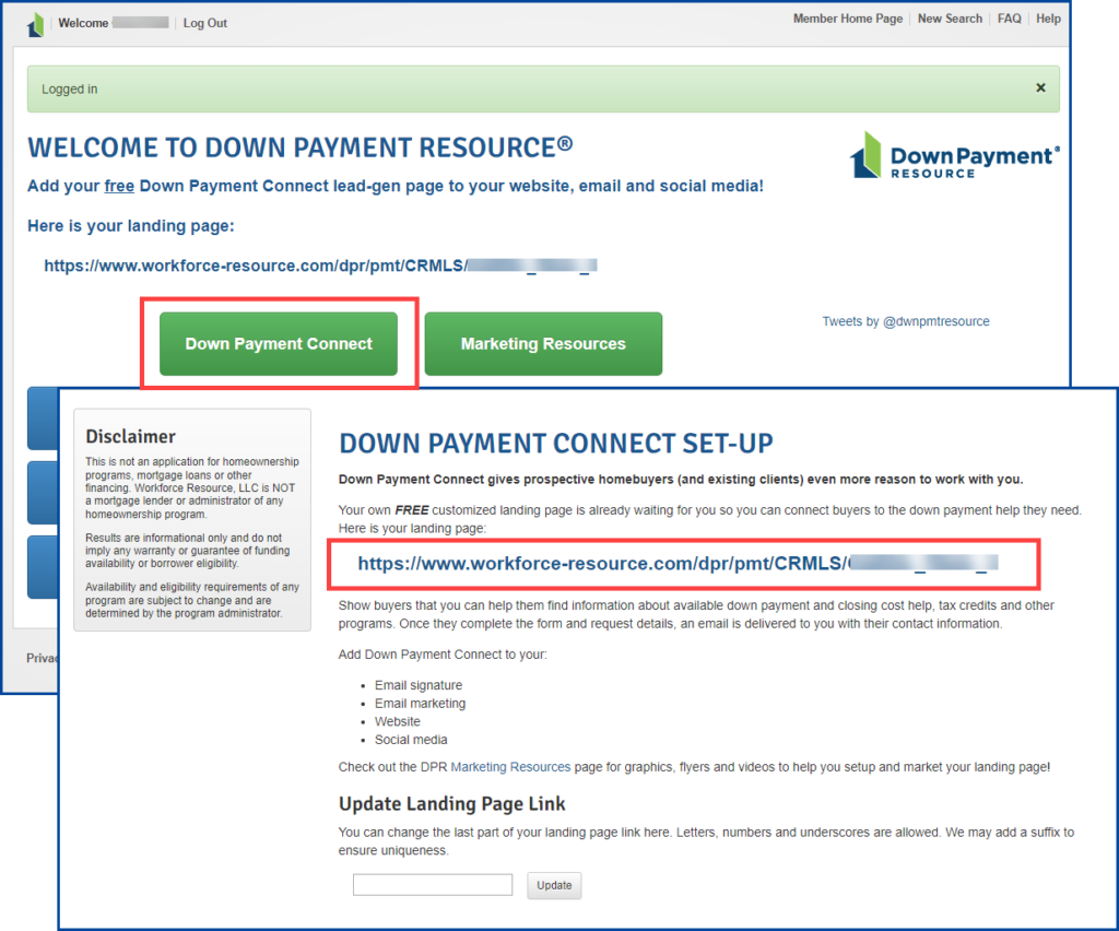 Down Payment Resource User Guide - CRMLS Knowledgebase