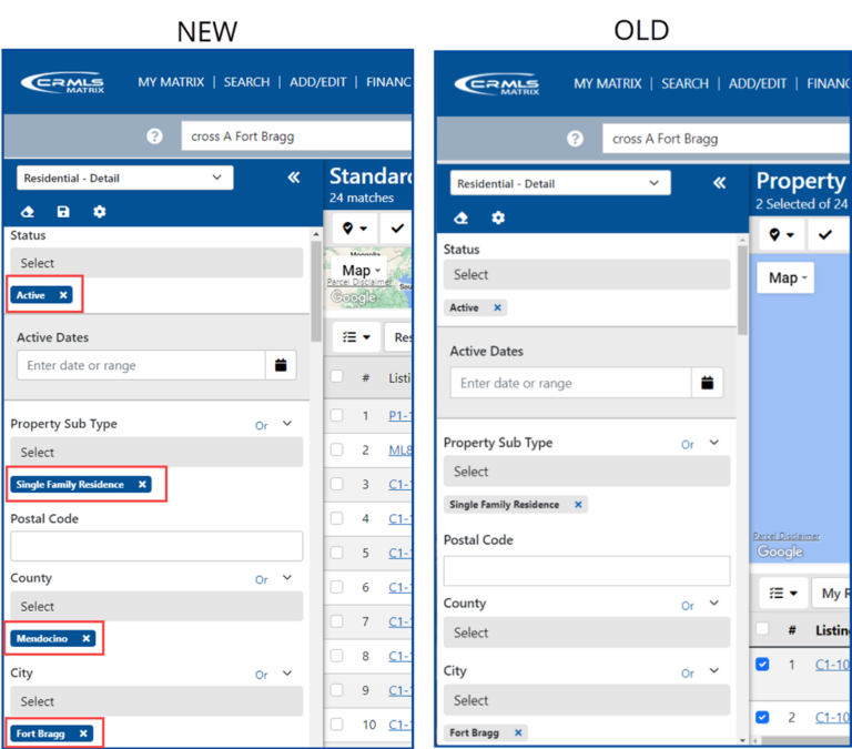 Matrix Update 05/14/2024 CRMLS Knowledgebase