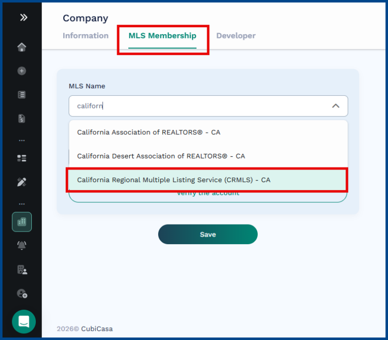 CubiCasa: How to Connect Your Existing Account to CRMLS - CRMLS ...